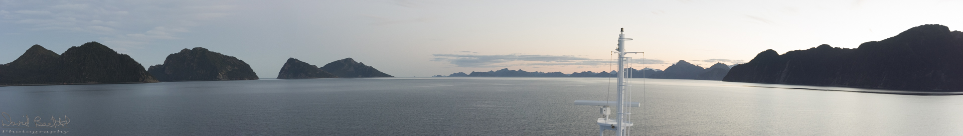 Leaving Seward via Resurrection Bay